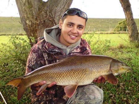 Ahmed Salem with his latest Royalty double weighing 11lb 1oz.
